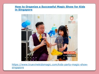 How to Organize a Successful Magic Show for Kids in Singapore