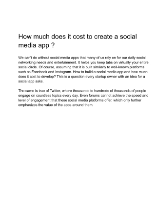 new social media blog - Google Docs