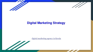 Digital Marketing Strategy
