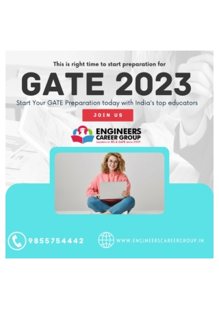 Best GATE Coaching In Chandigarh