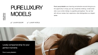 Pure Luxury Models - High Class Escort Düsseldorf