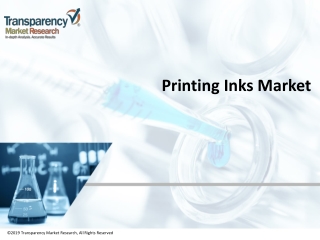 Printing Inks Market