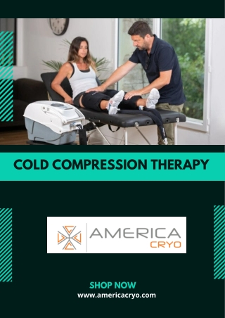 Cold Compression Therapy - AmericaCryo
