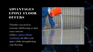 Advantages Epoxy Floor Offers