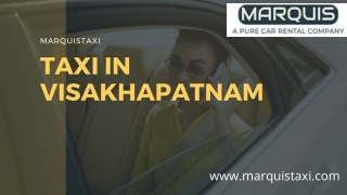 Hire a best Taxi service in Visakhapatnam
