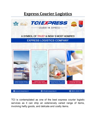 Express Courier Logistics