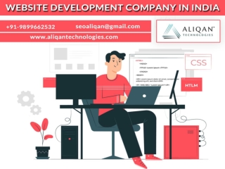 Prominent Website Development Company in India - ALIQAN Technologies