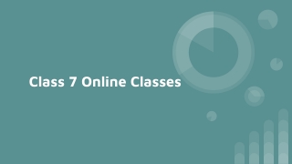 Class 7 Online Classes