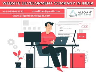 Best Website Development Company in India - ALIQAN Technologies