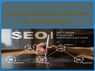 Seo Optimization Services in Albuquerque