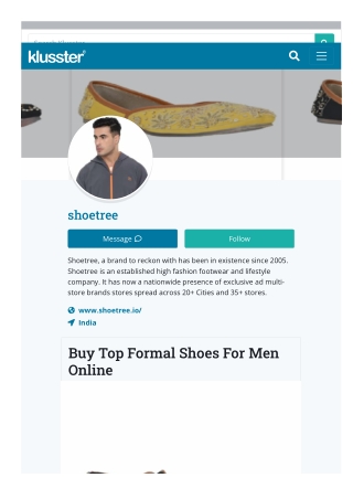 Buy Top Formal Shoes For Men Online