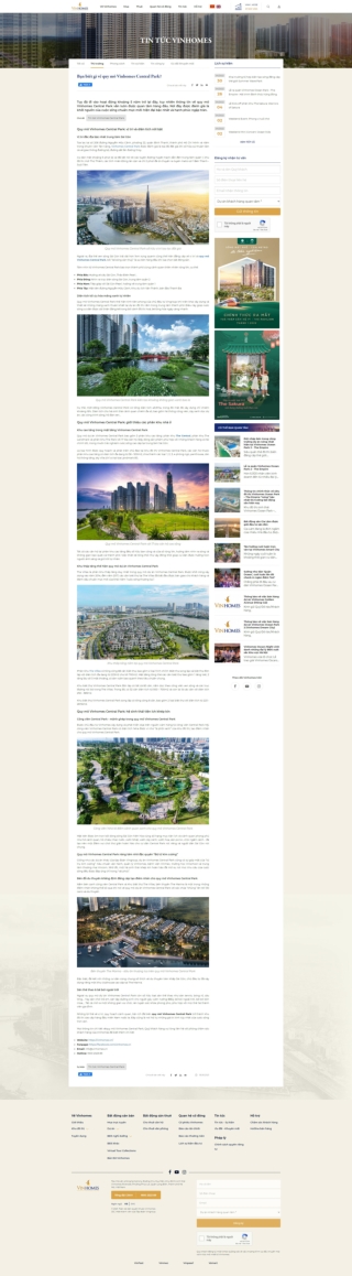 Quy hoạch Vinhomes Central Park - Cập nhật thông tin 2022 - vinhomes.vn
