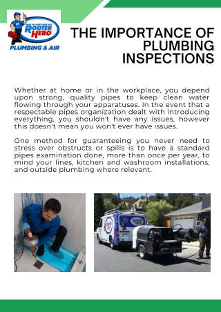 The Importance of Plumbing Inspections