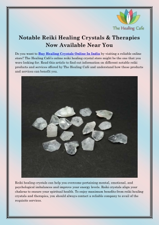 Buy Healing Stones Online in India