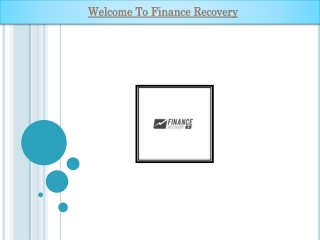 Hire A Recovery Expert - Finance Recovery