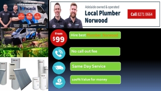 Professional Norwood Plumber Service