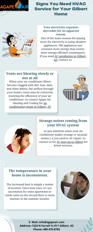 Signs You Need HVAC Service