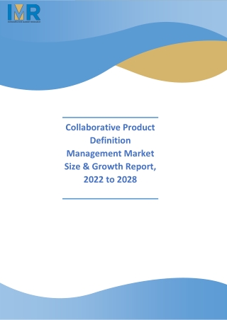 Collaborative Product Definition Management  market