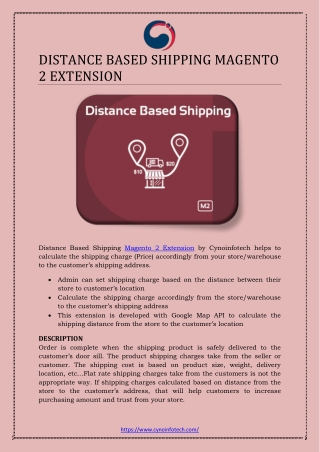 DISTANCE BASED SHIPPING MAGENTO 2 EXTENSION