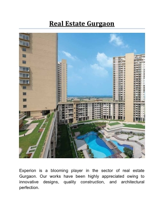 Real Estate Gurgaon