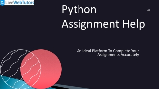Python Assignment Help An Ideal Platform To Complete Your Assignments Accurately