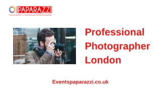 Professional Photographer London