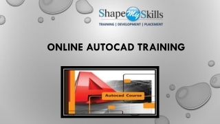 Online AutoCAD Training
