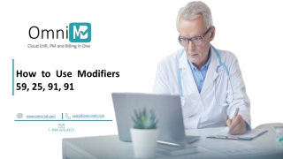 How to Use Modifiers 59, 25, 91, 91