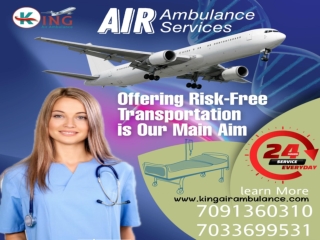 Use 365 Days King Air Ambulance in Patna with Medical Support