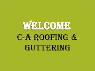 Best Roof Repairs in Church