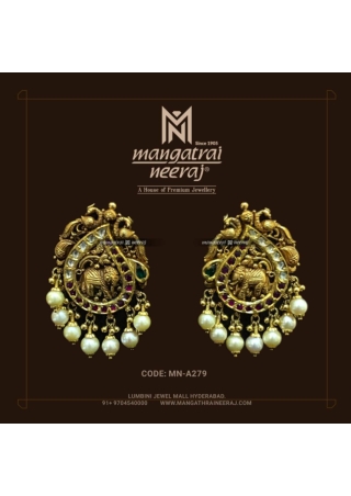 Traditional Nakshi studs