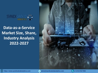 Global Data-As-A-Service Market Growth: Size, Share, Price Trends, Industry Anal