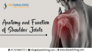 Anatomy and Function of Shoulder Joints | Dr Chirag Patel