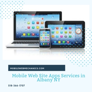 Mobile Web Site Apps Services in Albany NY