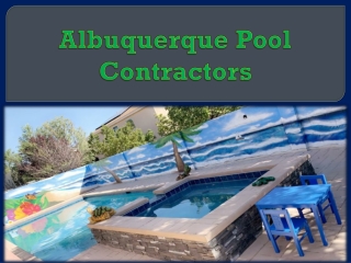 Albuquerque Pool contractors