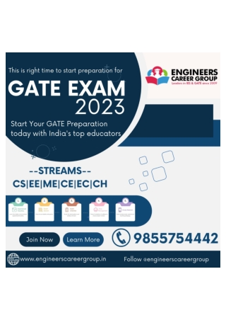 GATE Coaching In Chandigarh
