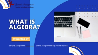What is Algebra And sub-branches of Algebra