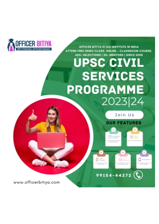 Officer Bitiya Best IAS Coaching In Chandigarh