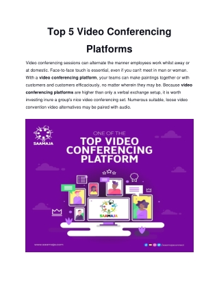 Top 5 Video Conferencing Platforms-converted