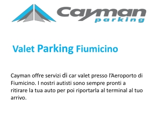Valet Parking Fiumicino