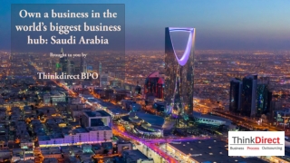 Setup Business in Saudi Arabia