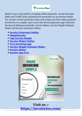 Invoice App Free