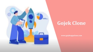 GoJek App Clone - 82  On-Demand Services In A Single App