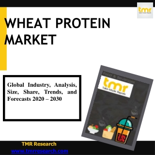 Wheat Protein Market Growth and Restrain Factors Analysis