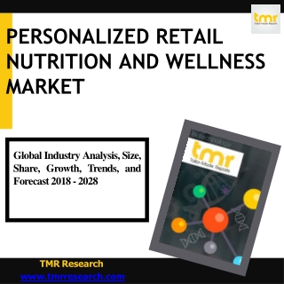 Personalized Retail Nutrition and Wellness Market Emerging Trends