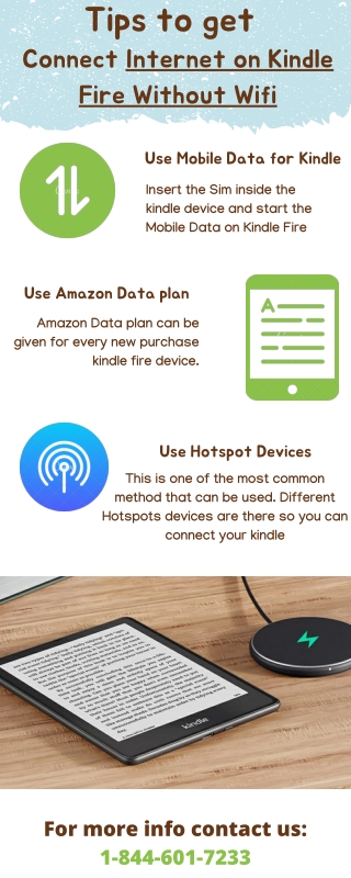 Tips to get Connect Internet on Kindle Fire Without Wifi