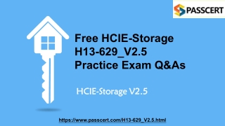 HCIE-Storage V2.5 H13-629_V2.5 Dumps