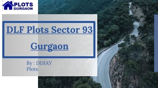 DLF Plots Sector 93 | Residential Plots Gurgaon