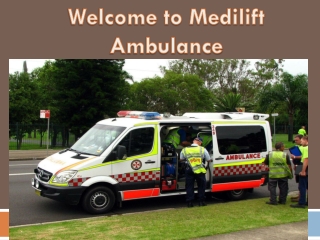 Specialized first aid Ambulance Service in Delhi by Medilift