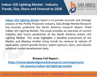 North America Indoor LED Lighting Market